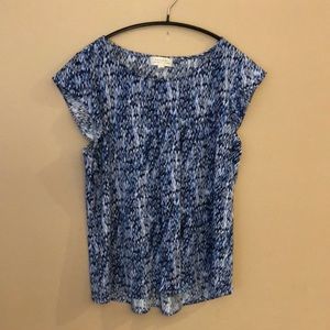Tahari cap sleeve summer too. Size M